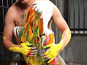 ペイント狂乱奴隷 岬あずさ　サンプル画像04